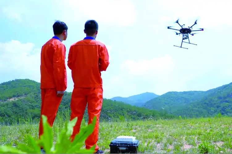 新竹镇无人机倾斜摄影巡检拍摄